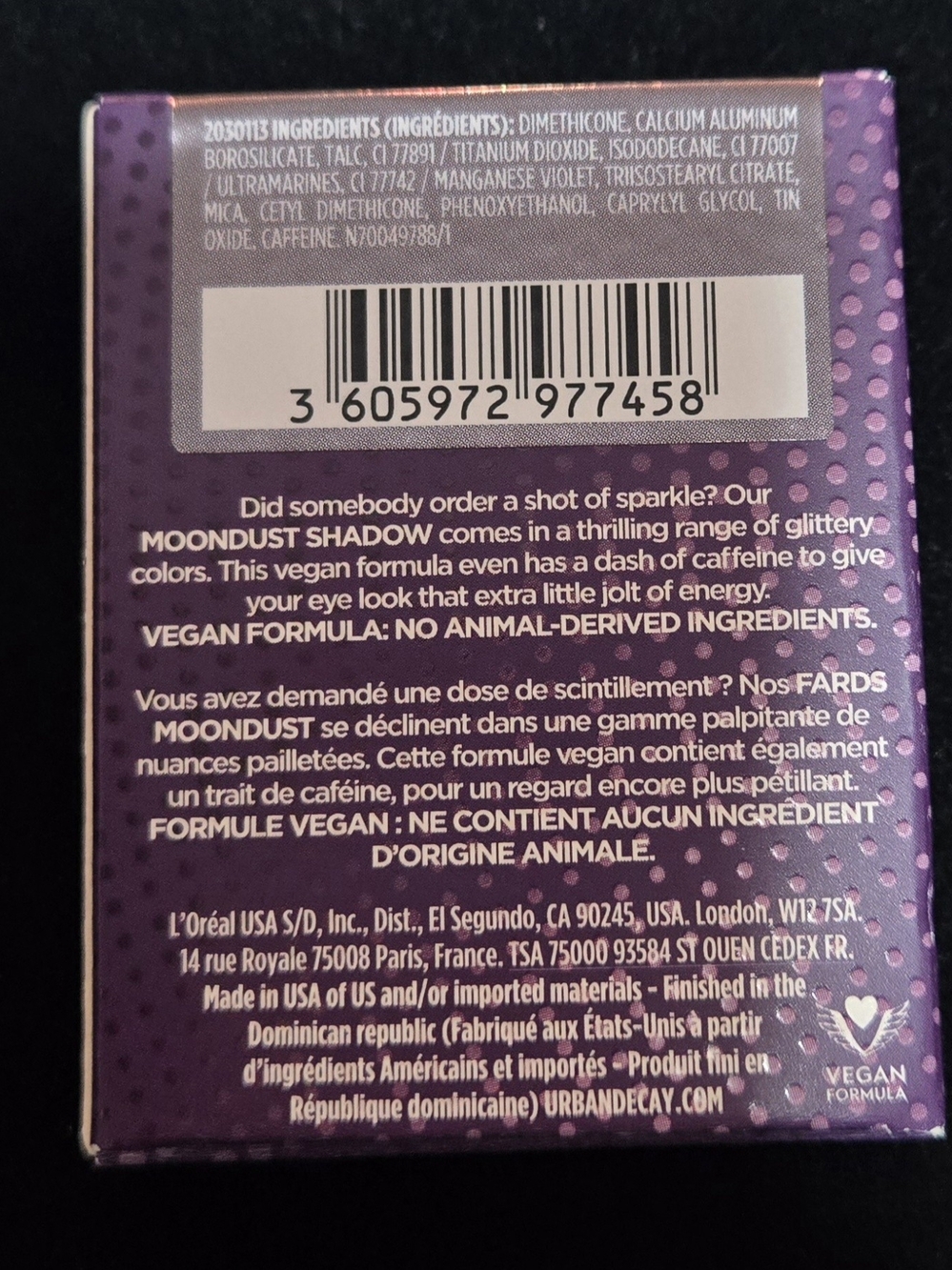 RARE Urban Decay Moondust Eyeshadow Headliner NIB Discontinued - Picture 6 of 6